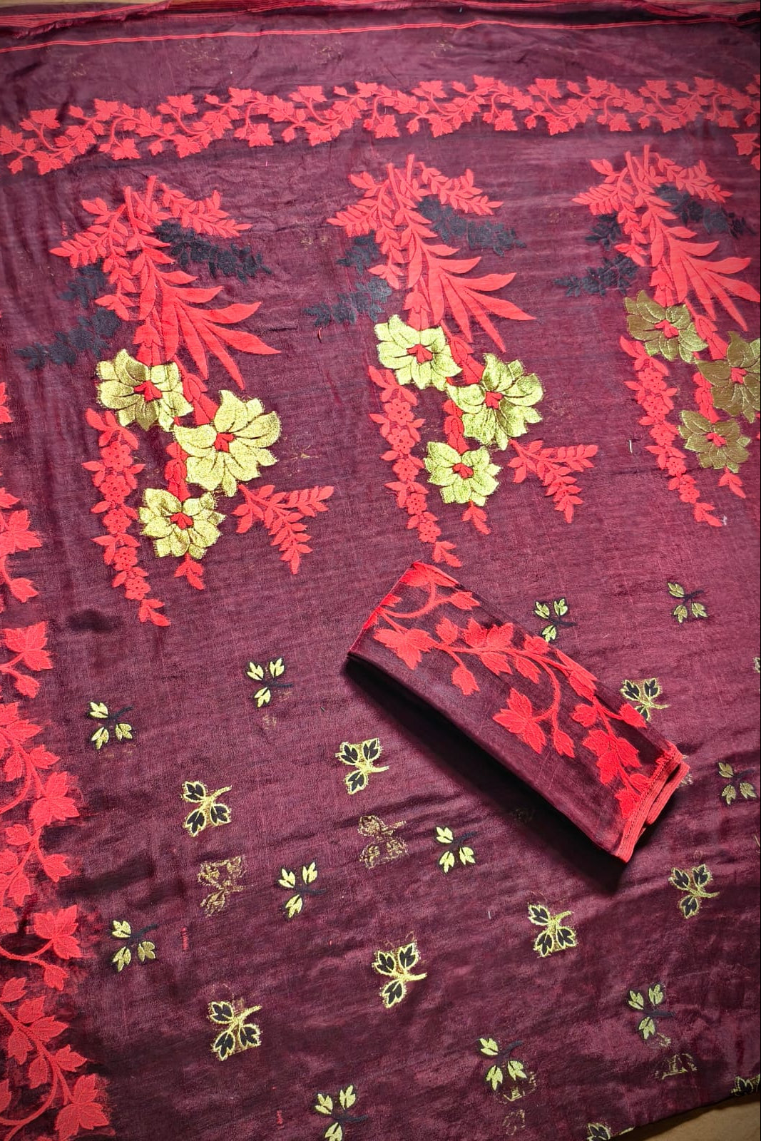 Moniharini Dhakai Jamdani Saree