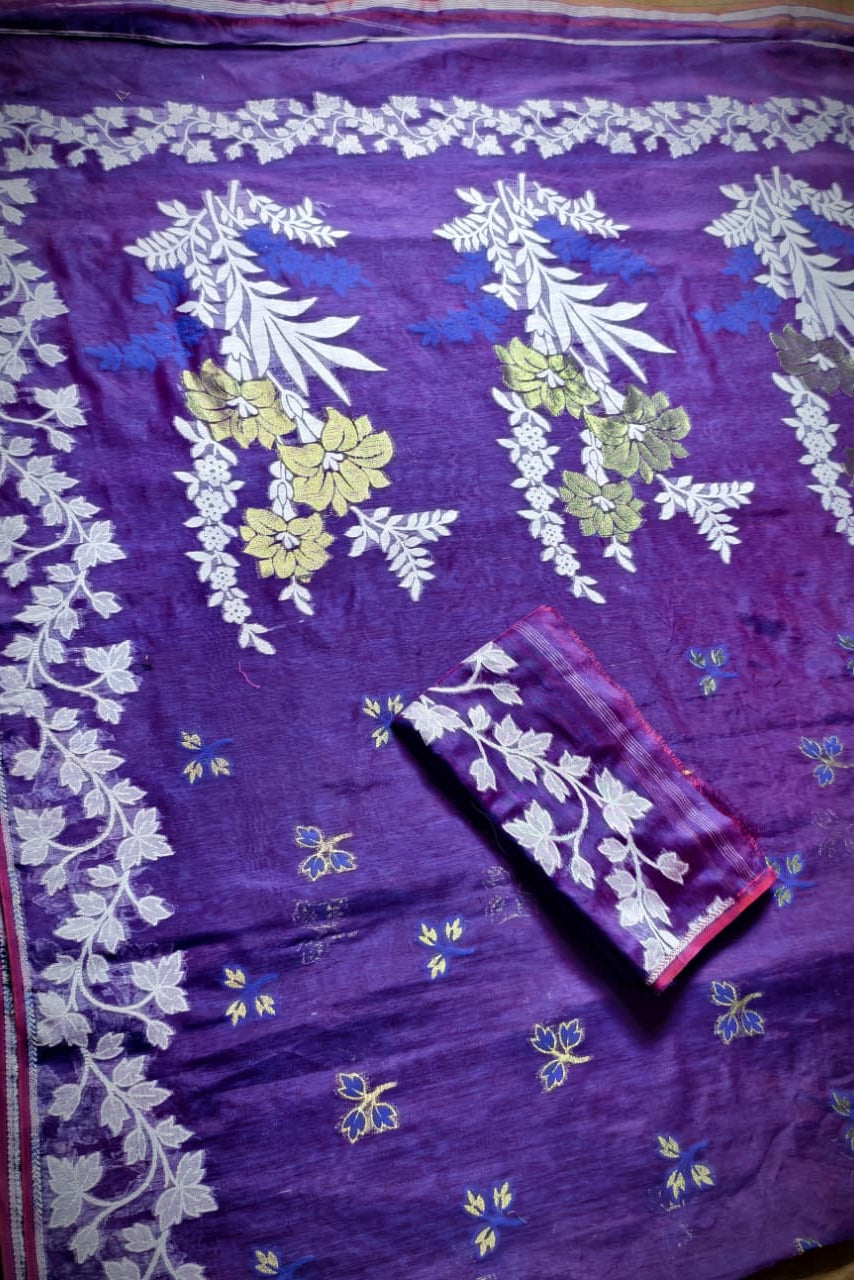 Moniharini Dhakai Jamdani Saree
