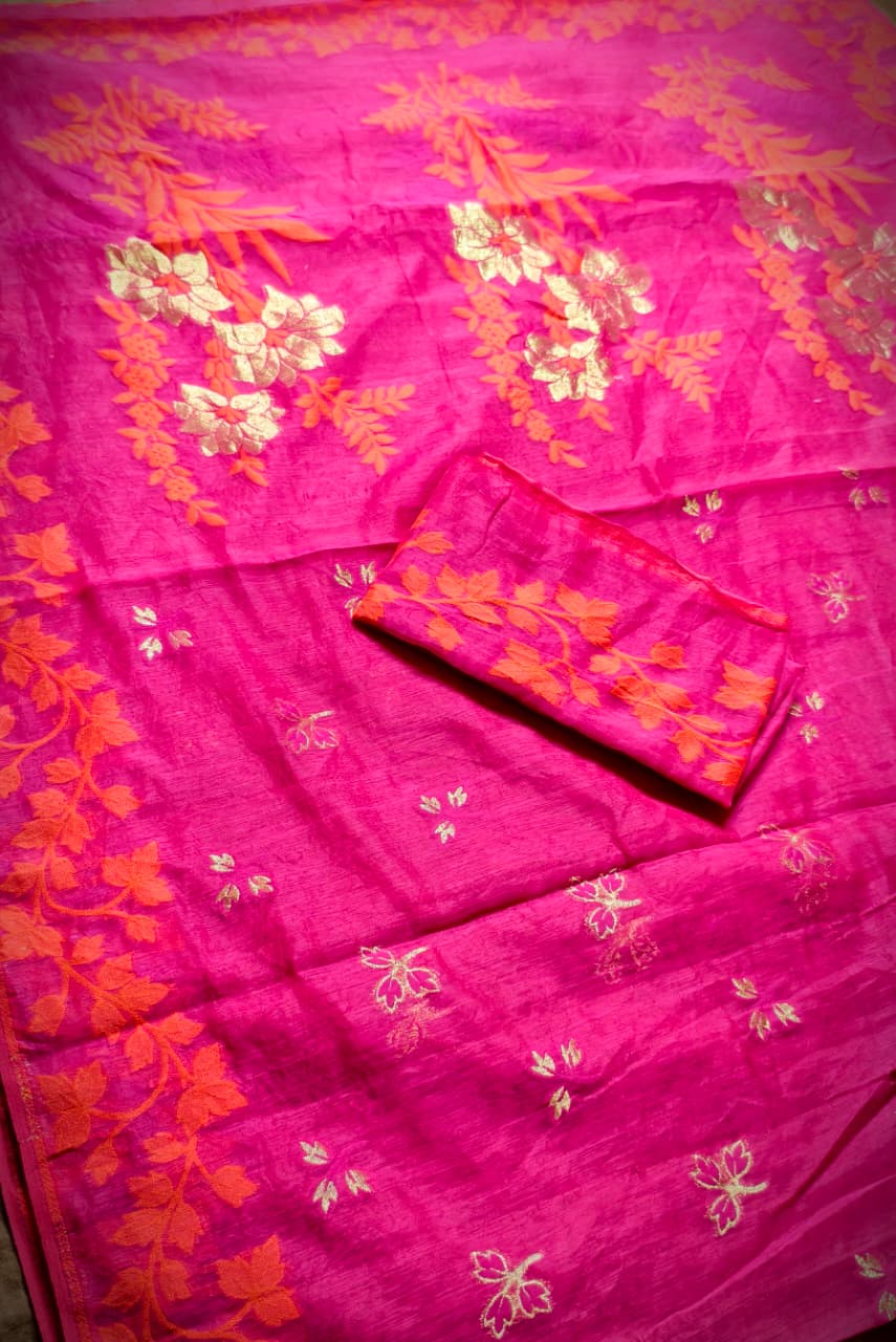 Moniharini Dhakai Jamdani Saree
