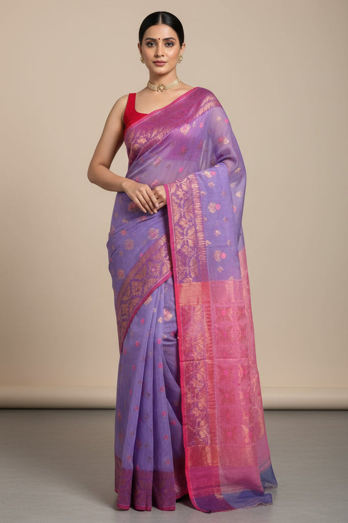 Bisakha Dhakai Jamdani Saree