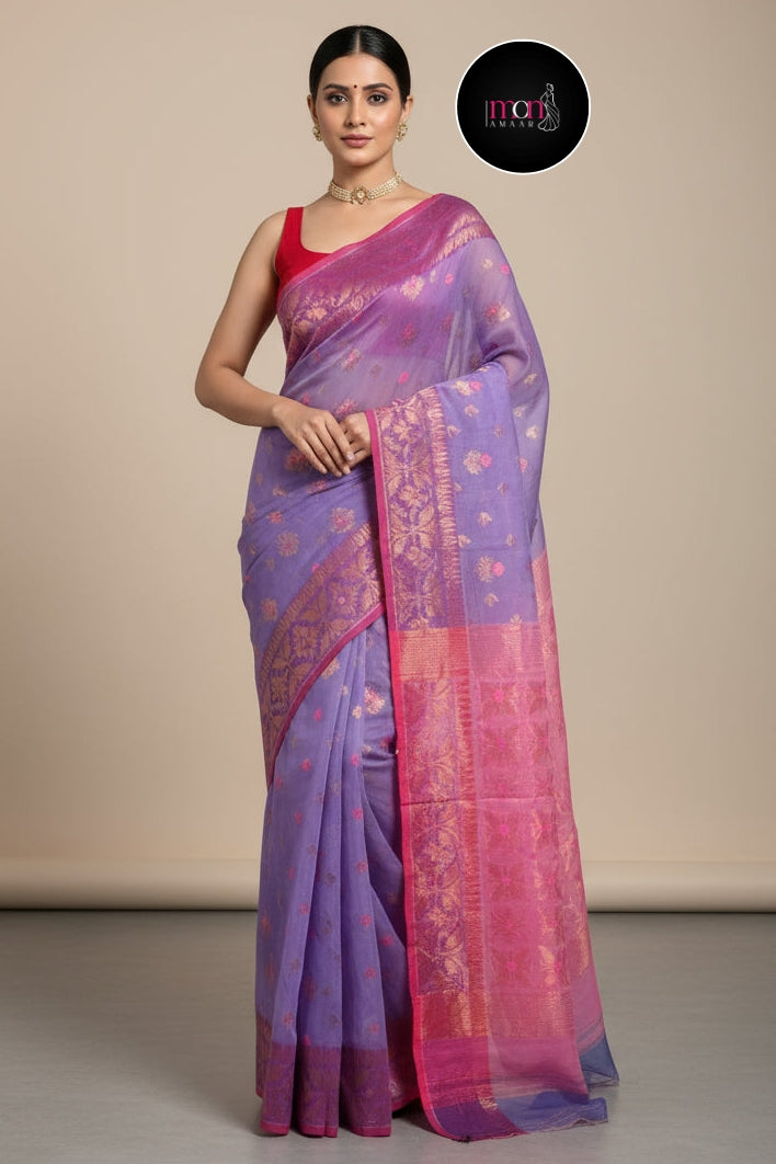 Bisakha Dhakai Jamdani Saree