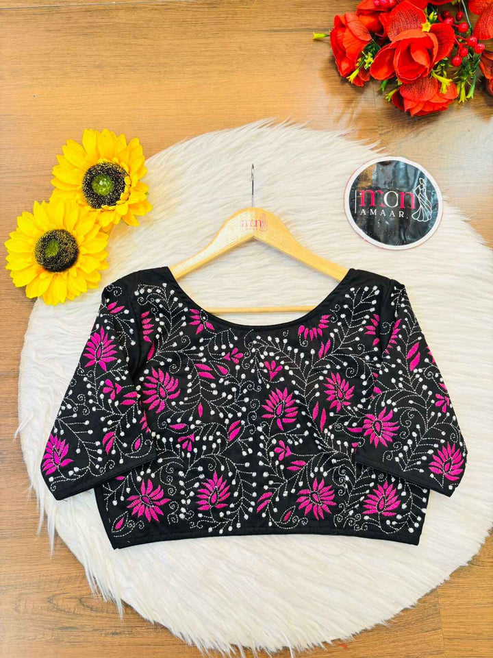 Kantha Queen - Handwork Blouse
