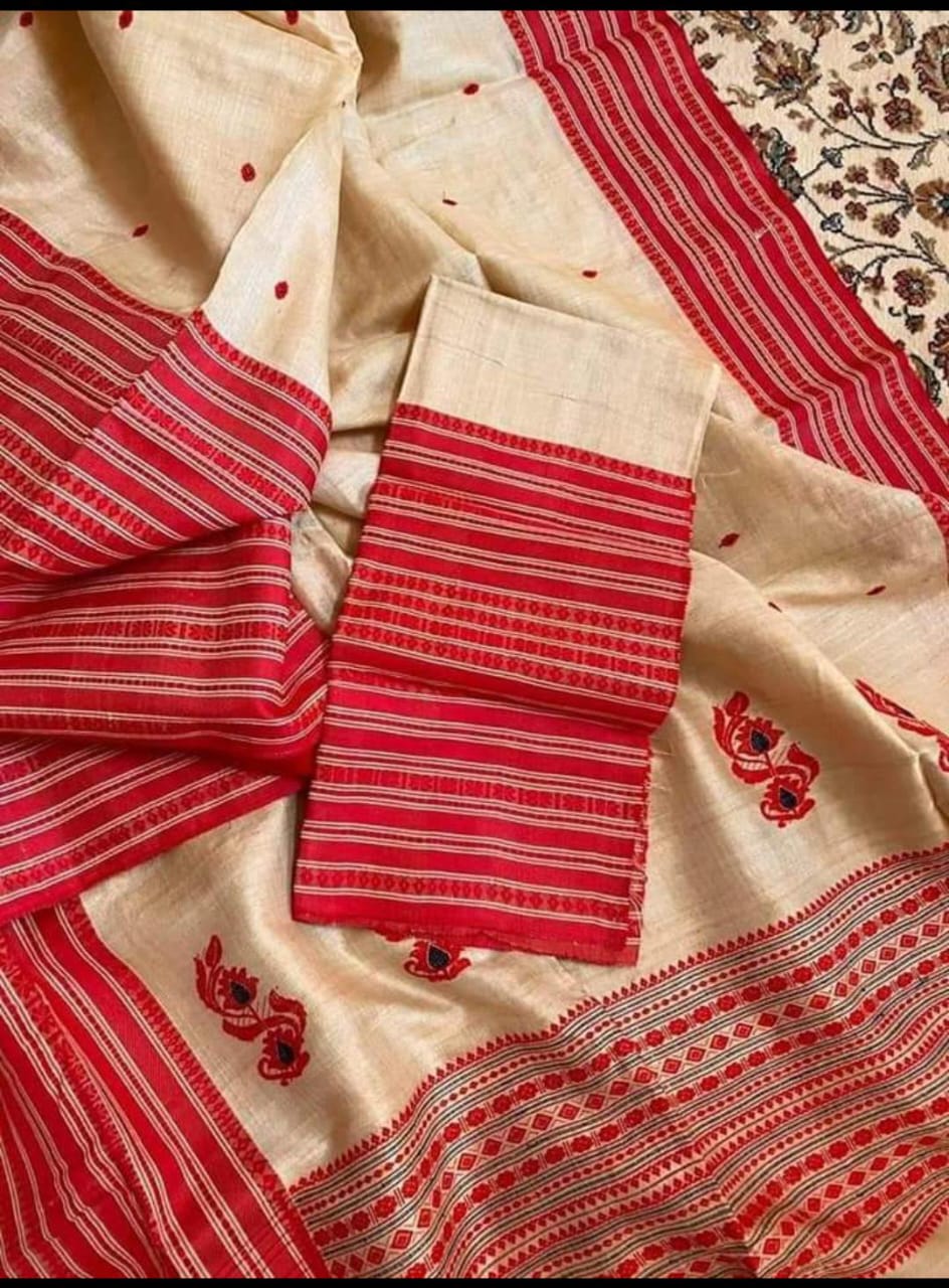 Banga Vastra- The Auspicious Tussar Saree
