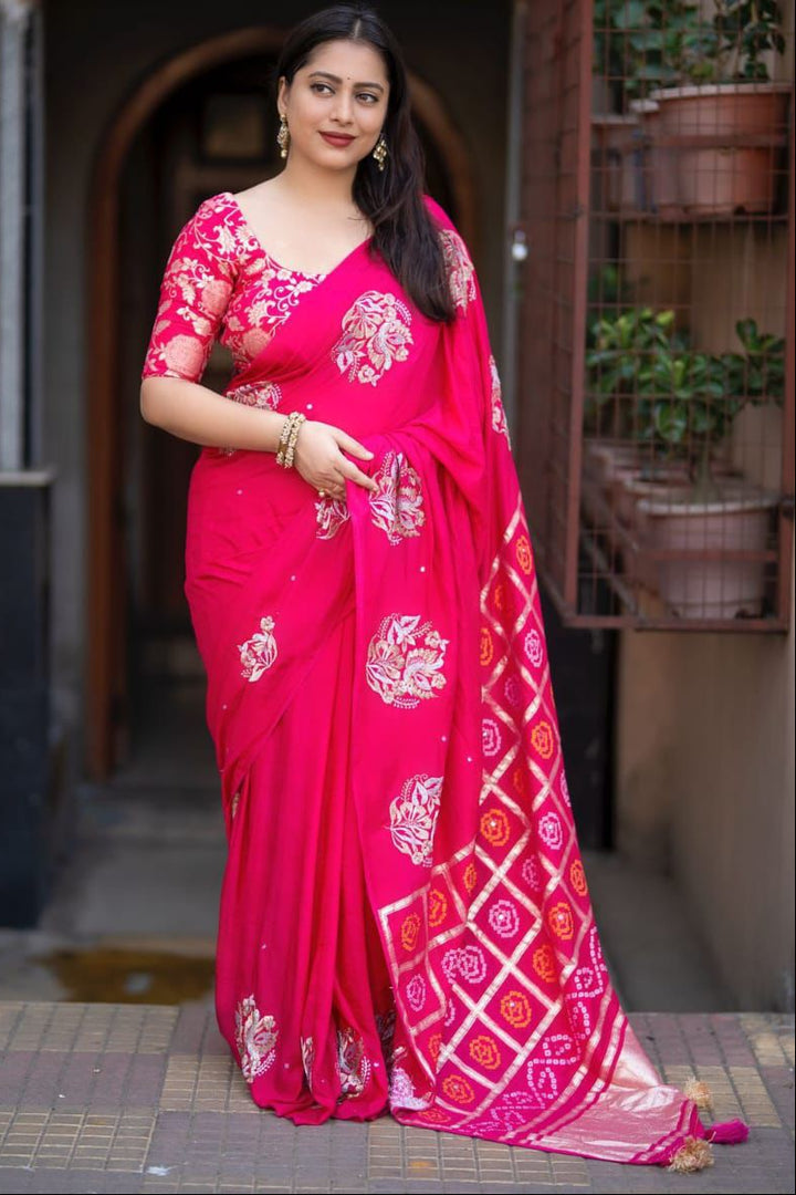Graceful Vibe Chanderi Cotton Saree
