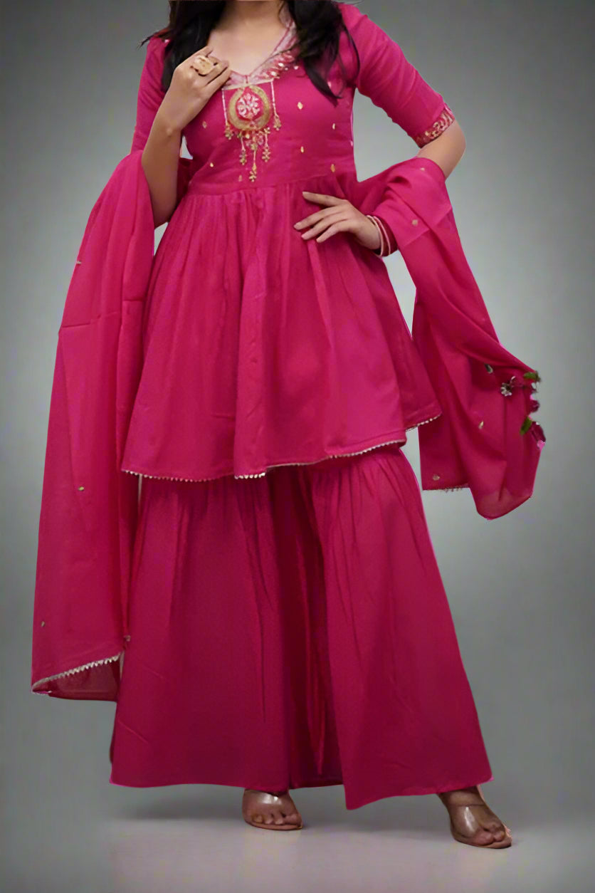 Culture With Pride Cotton Sharara Set