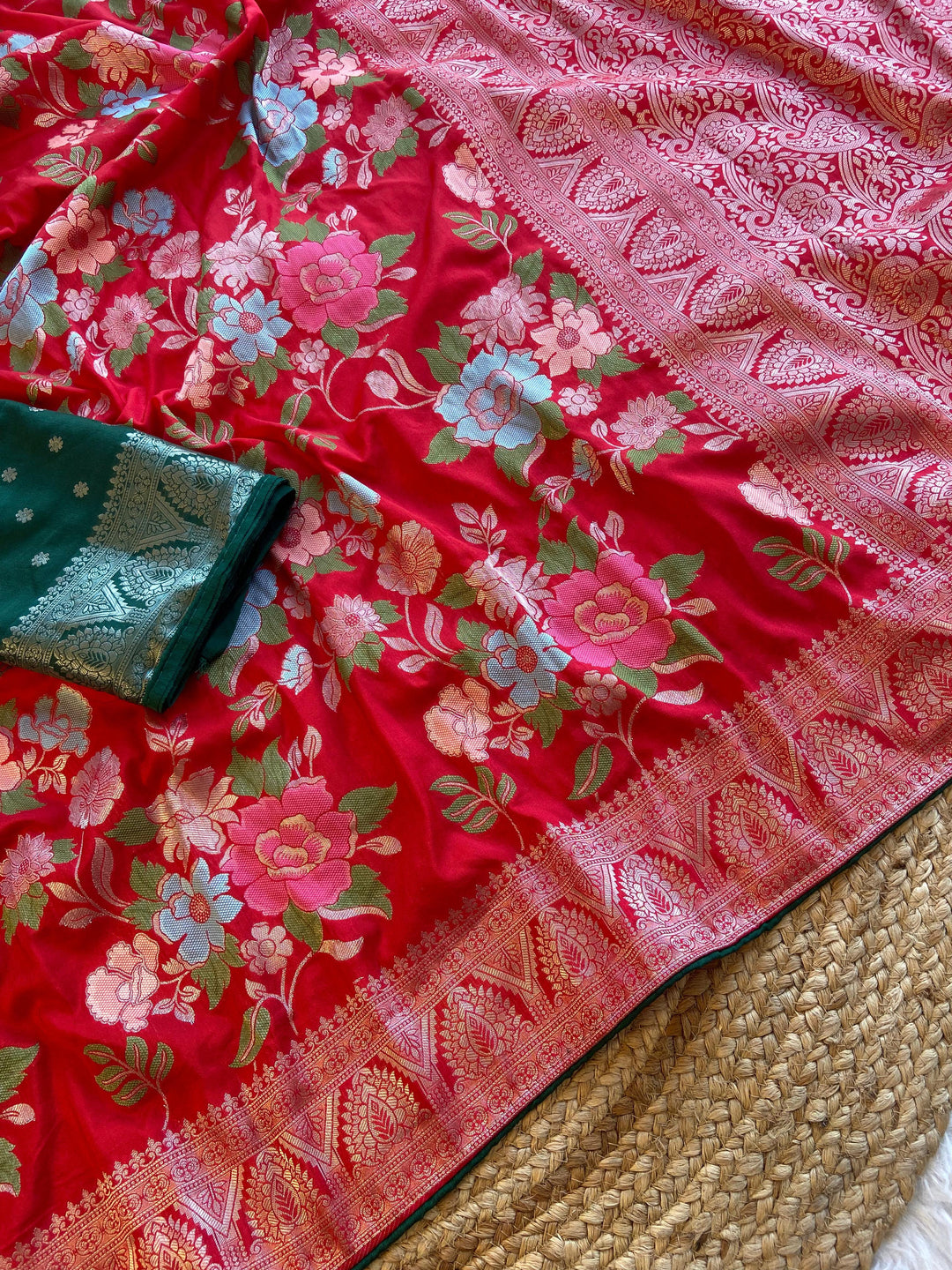 Refreshing My Soul khaddi Georgette Silk Saree