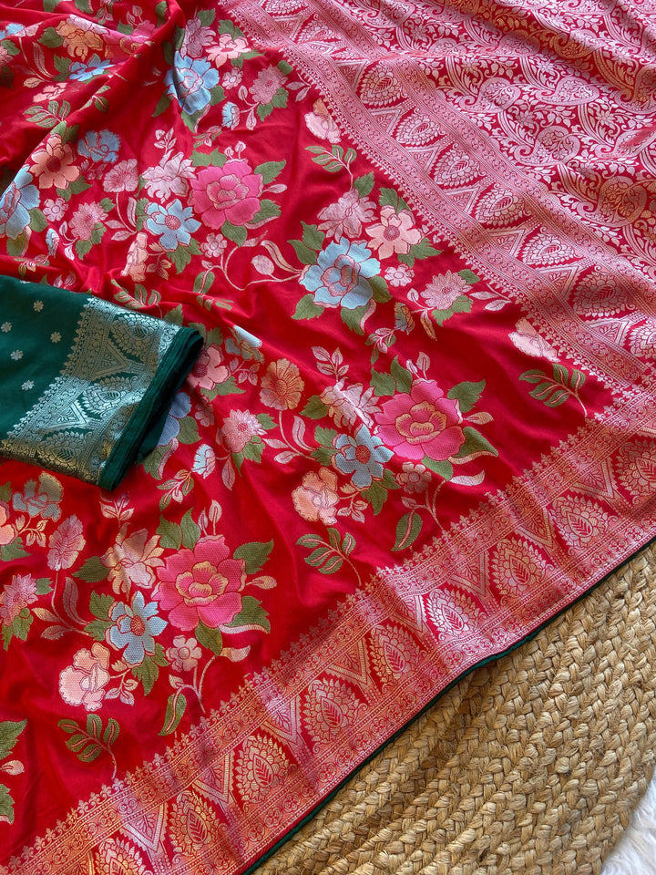 Refreshing My Soul khaddi Georgette Silk Saree