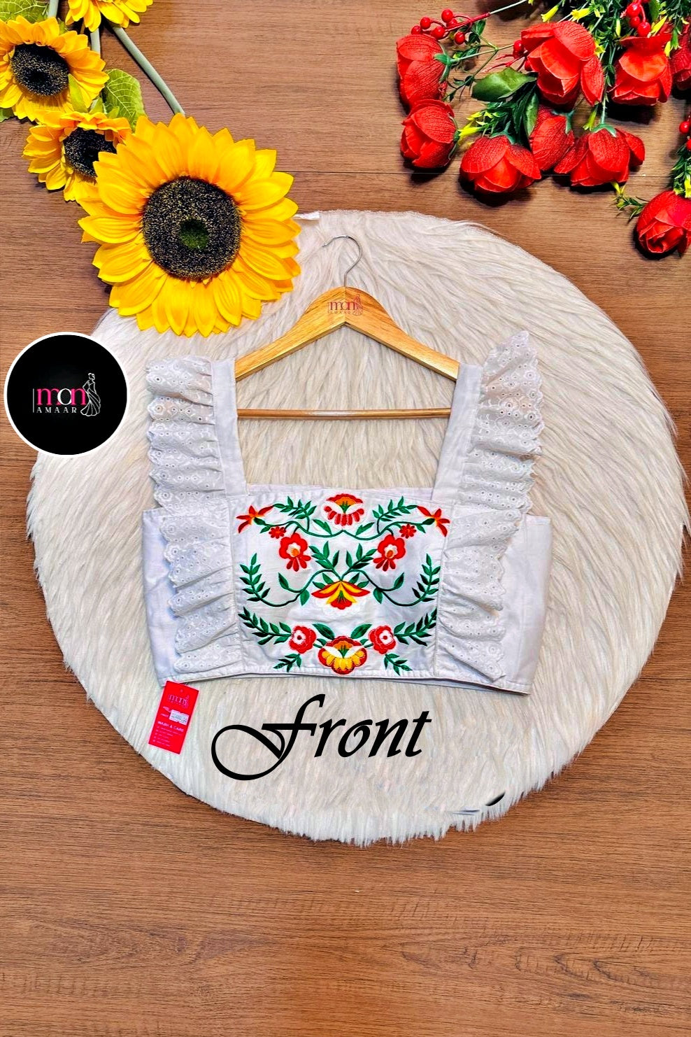 Celina  - Frill Designer Blouse