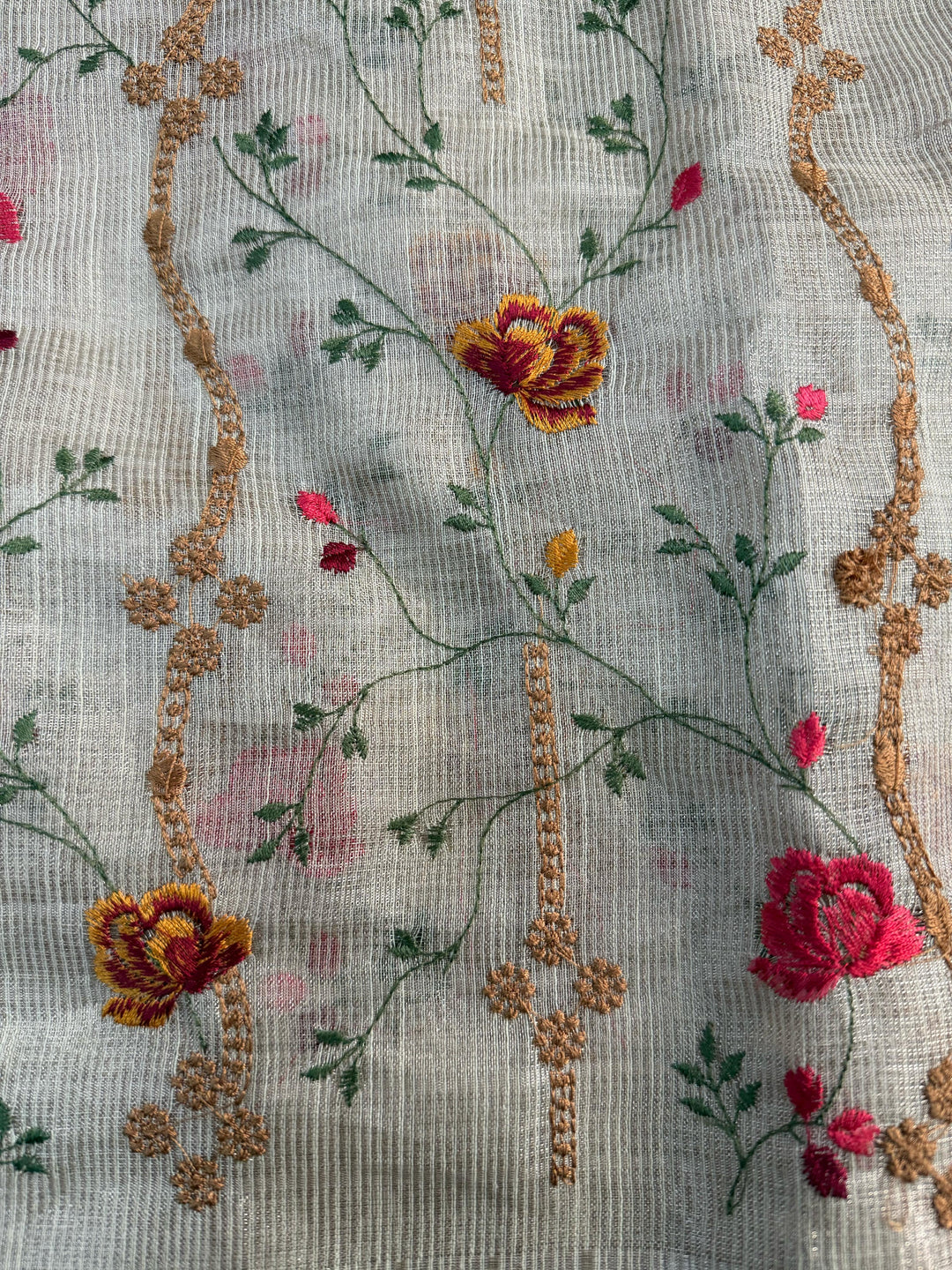 Vertical Thrills Banarasi Tissue Silk Saree