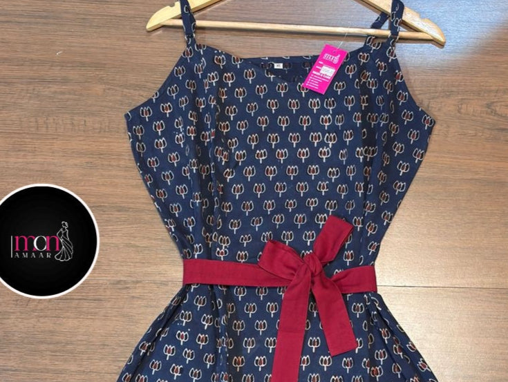 Summer Vacation- Sustainable Handloom Dress