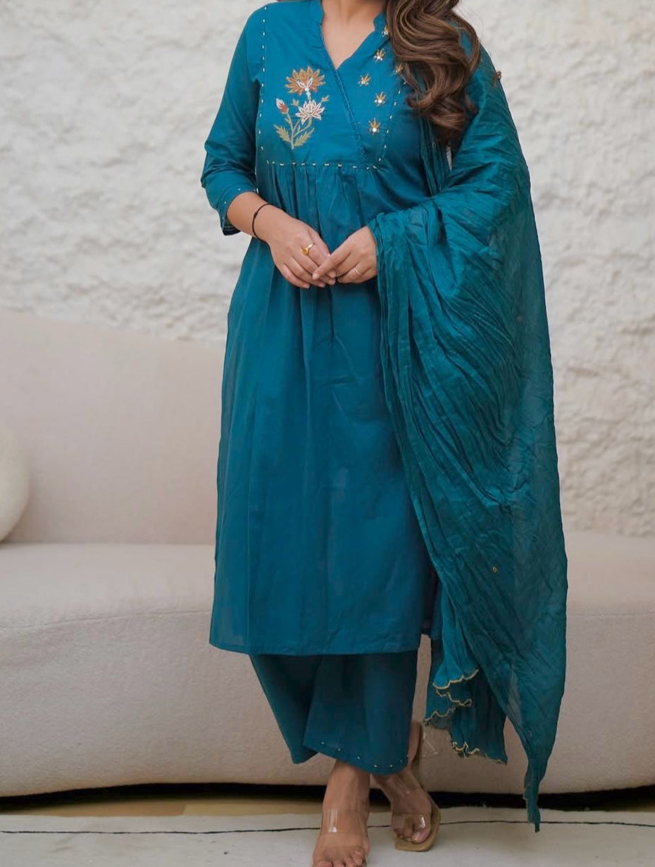 City And Colors Cotton Kurti Set