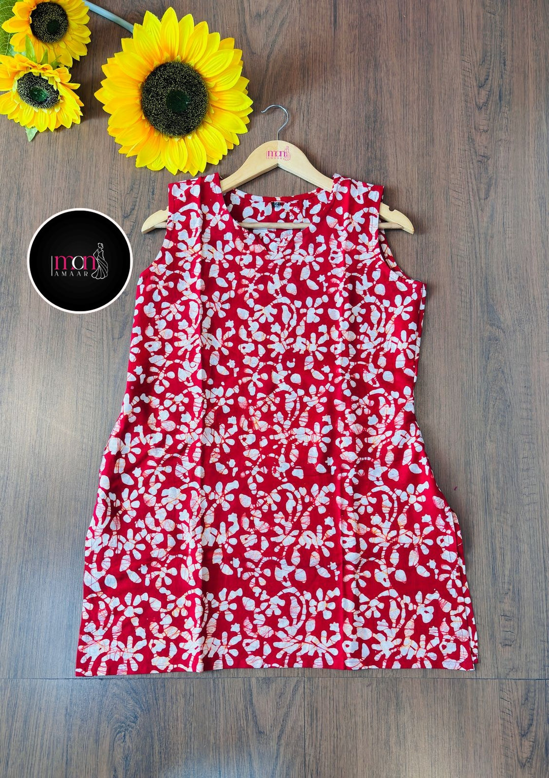 Dear Zindagi- Sustainable Block Print Ethnic Top