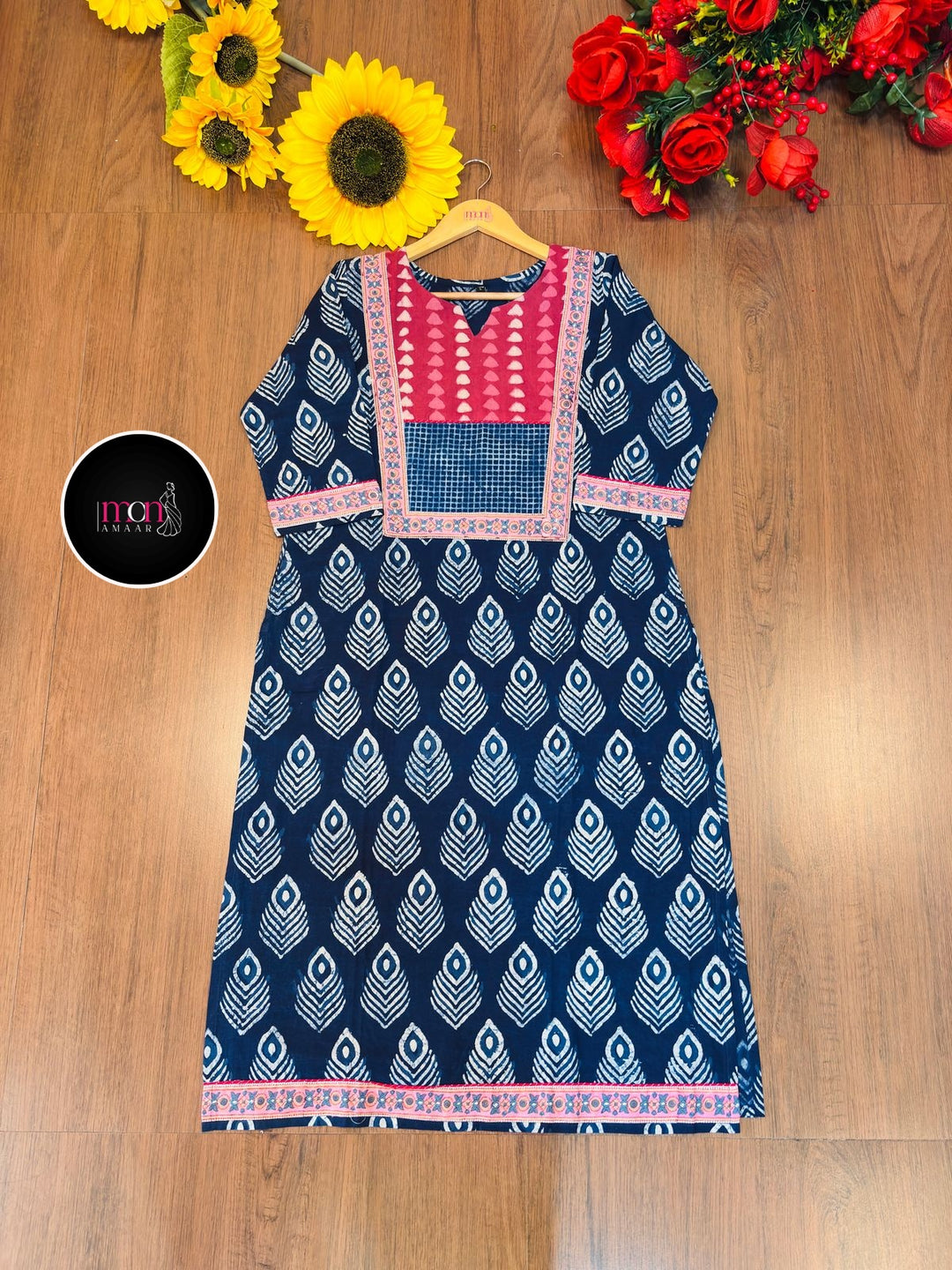 Nature Lover- Sustainable Hand Block Printed Kurti