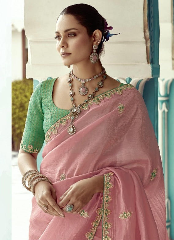 Real Queens Fancy Silk Saree