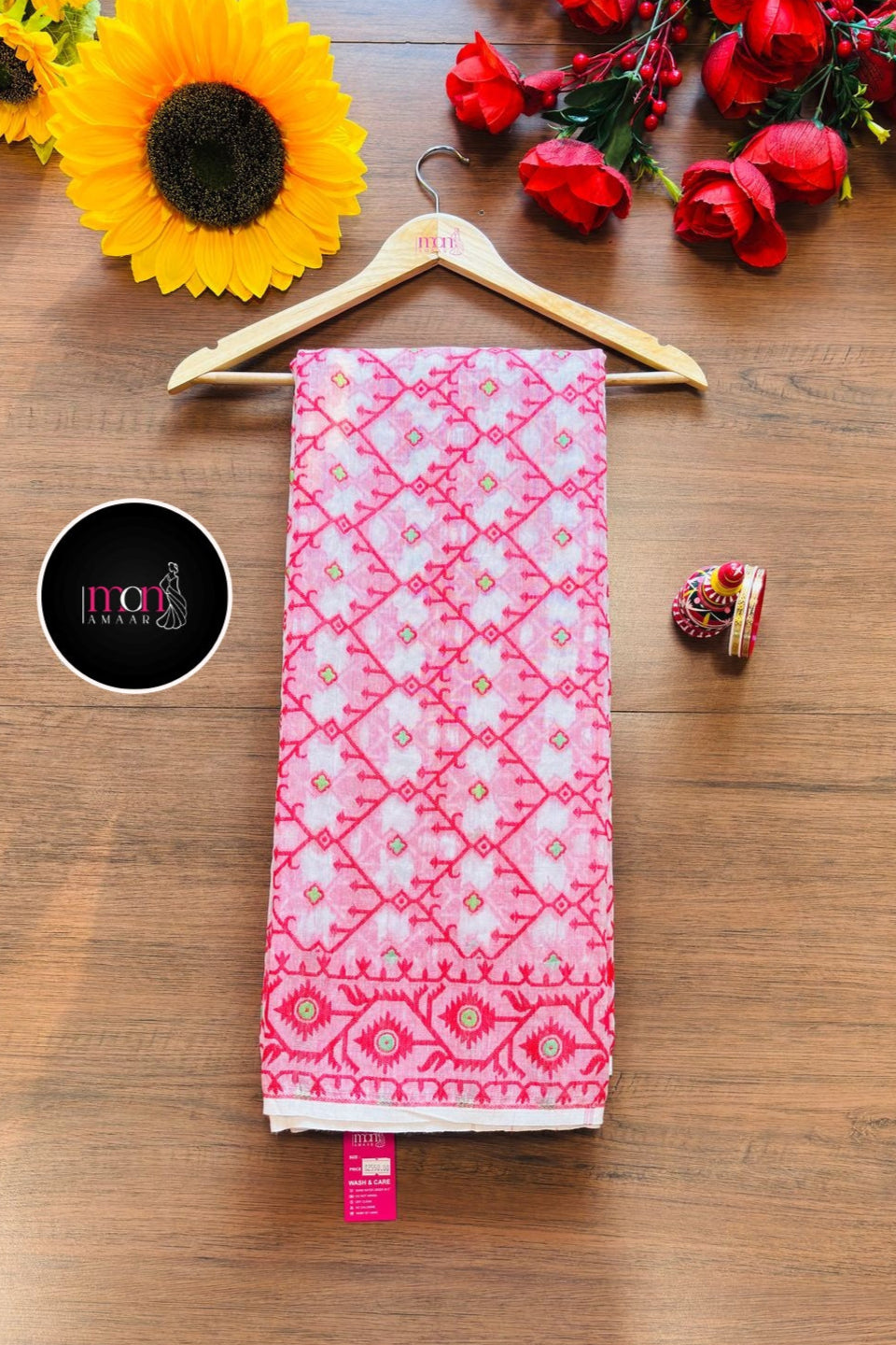 An Art Form In Six Yards- Dhakai Jamdani Saree