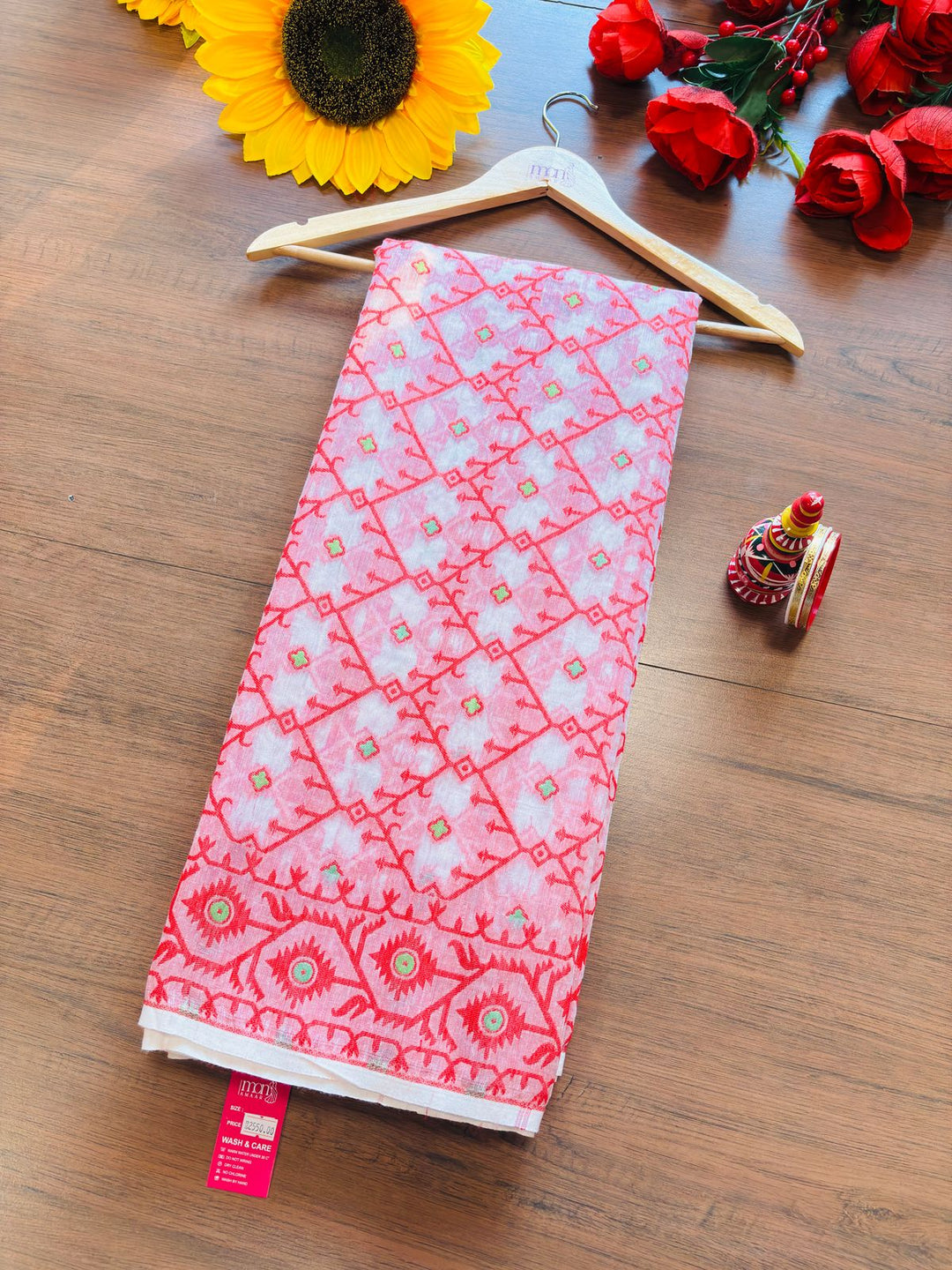 An Art Form In Six Yards- Dhakai Jamdani Saree