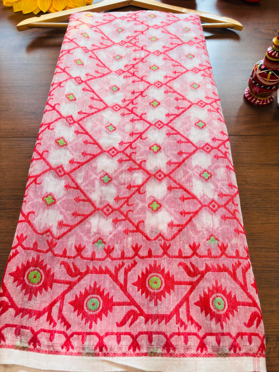 An Art Form In Six Yards- Dhakai Jamdani Saree