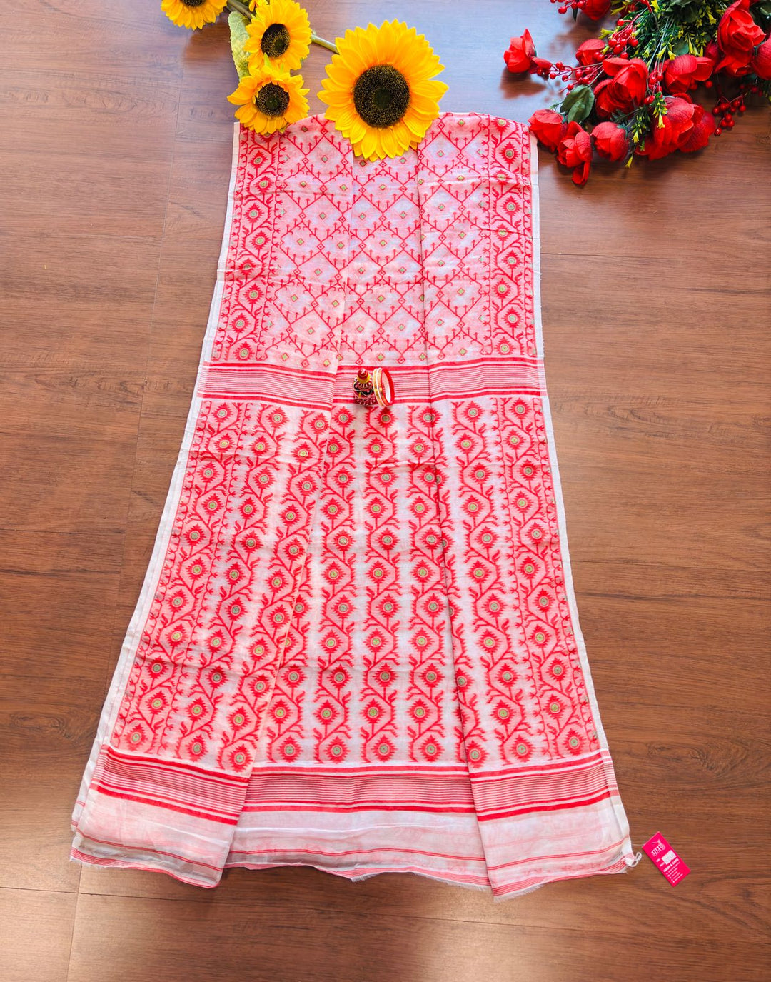 An Art Form In Six Yards- Dhakai Jamdani Saree