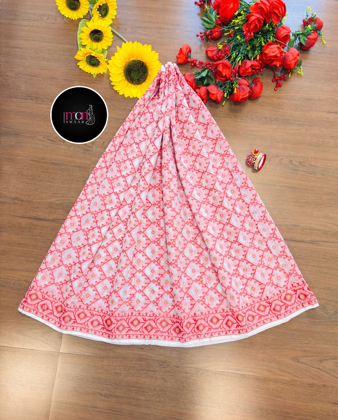 An Art Form In Six Yards- Dhakai Jamdani Saree