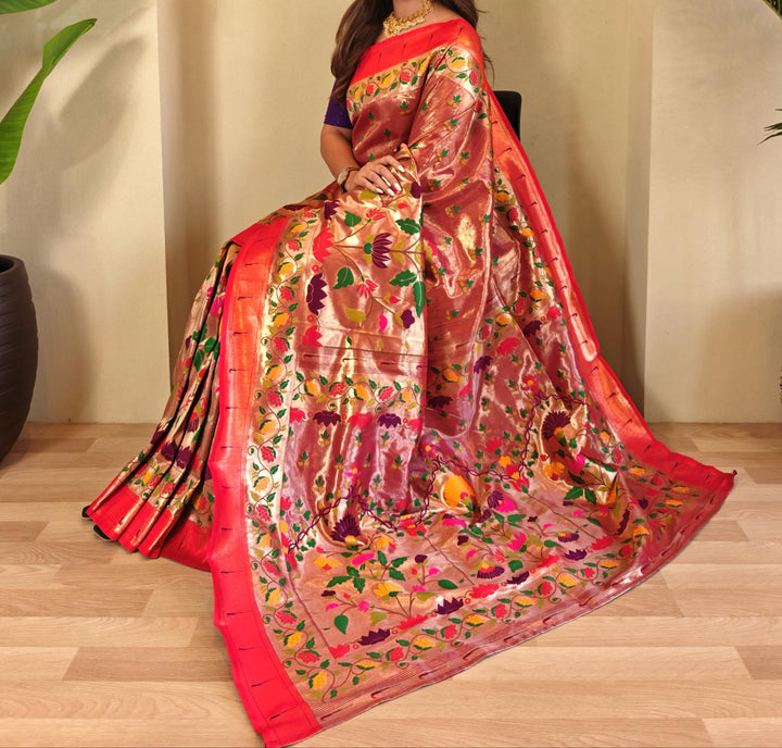 Twirl In Style Paithani Silk Saree