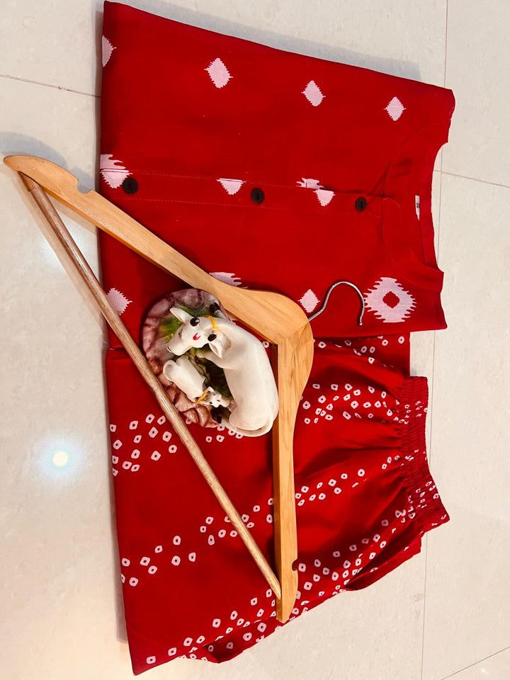 The key To My Happiness Cotton kurti Set