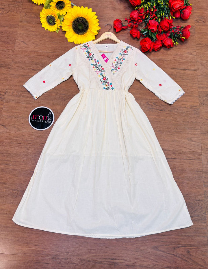 Bright At Night -Cotton Dress