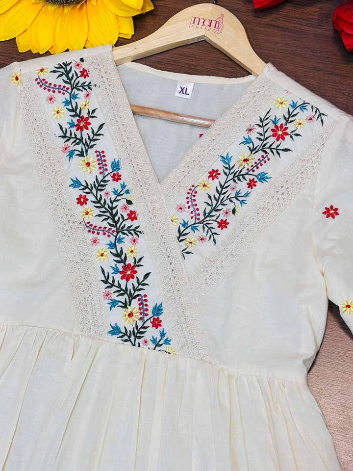 Bright At Night -Cotton Dress