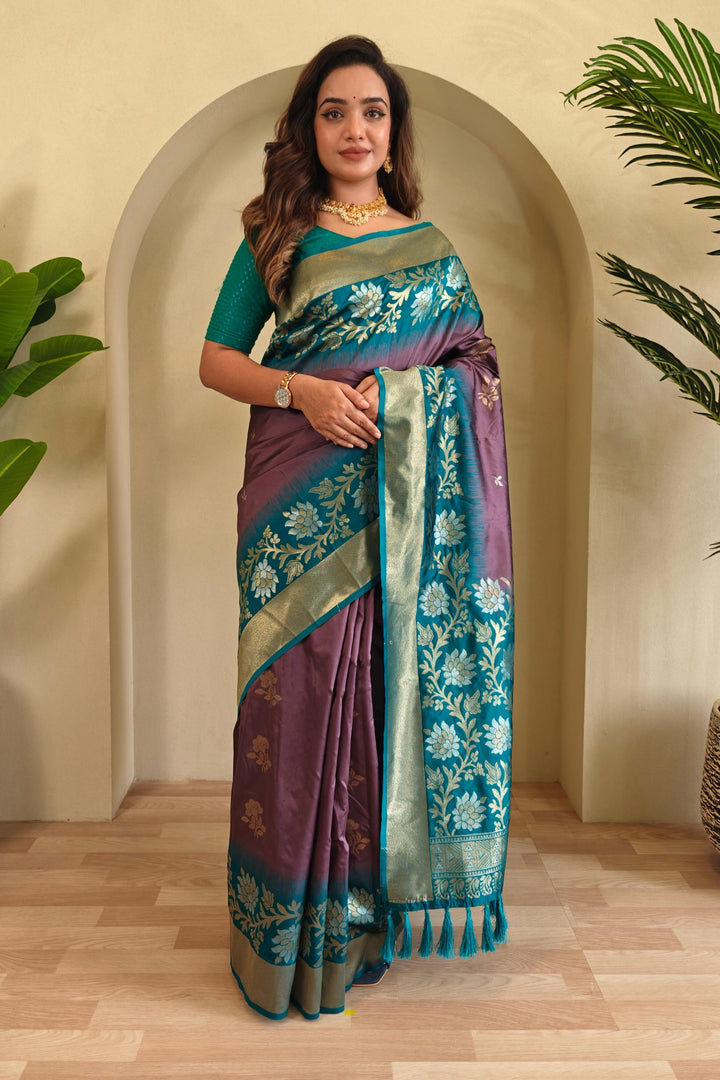 Creation With Innovation Fancy Silk Saree