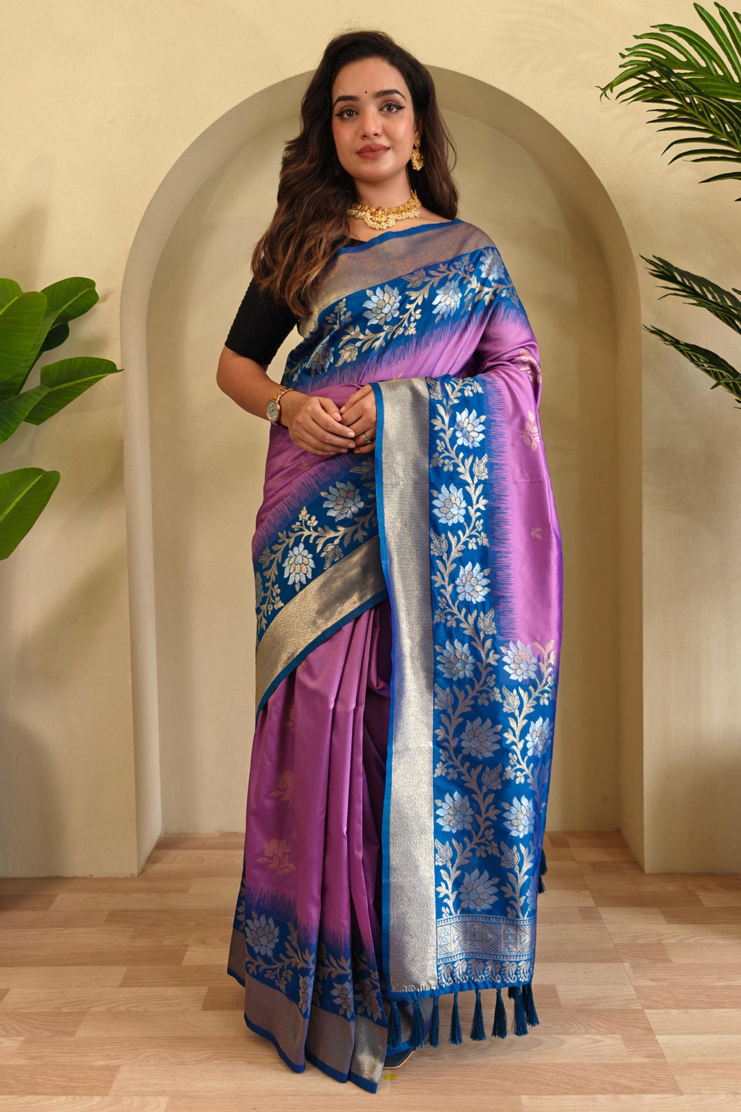 Creation With Innovation Fancy Silk Saree