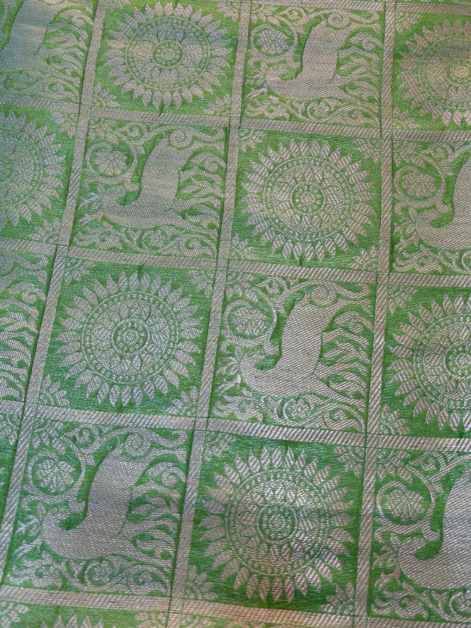 Blush Tones Kuvera Silk Saree