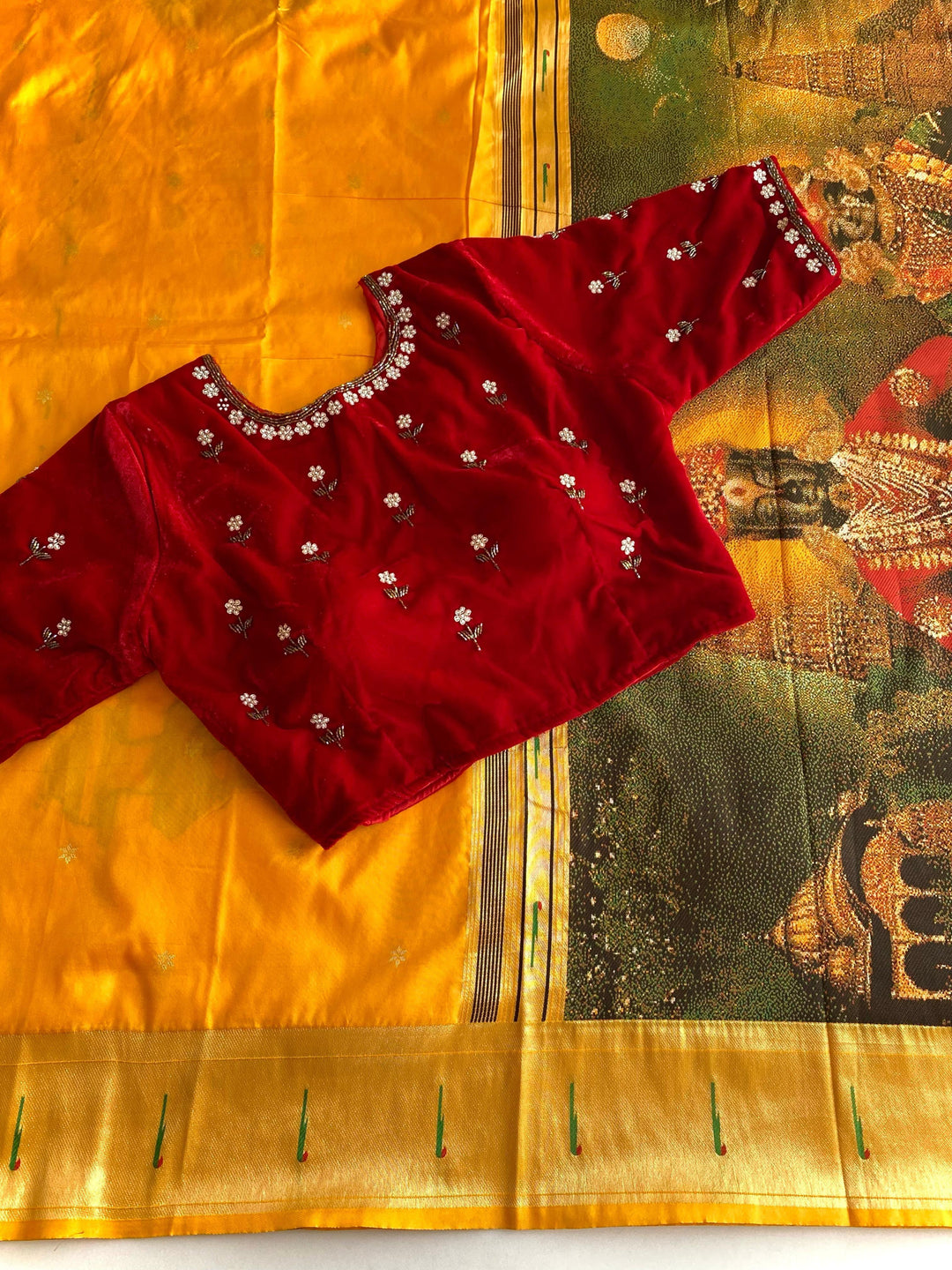 Love Looks Good Paithani Silk Saree