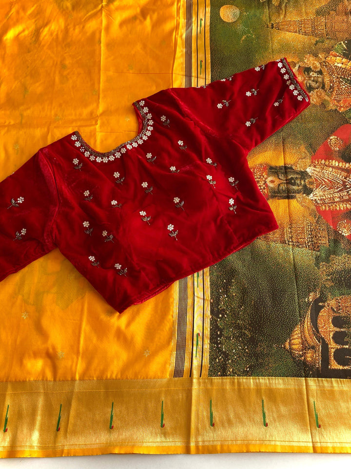 Love Looks Good Paithani Silk Saree