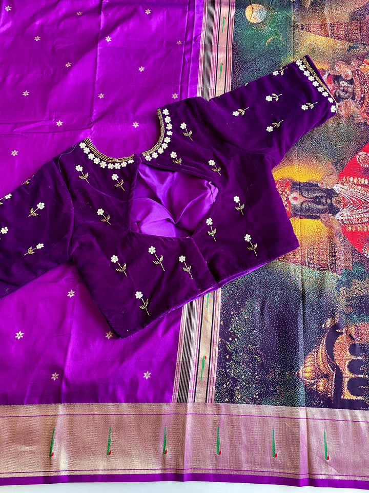 Love Looks Good Paithani Silk Saree