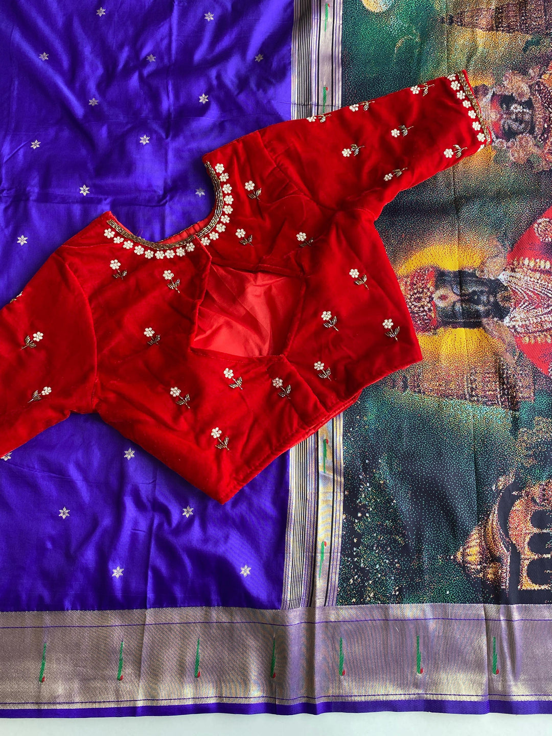 Love Looks Good Paithani Silk Saree