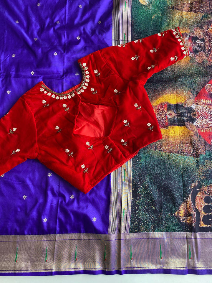 Love Looks Good Paithani Silk Saree