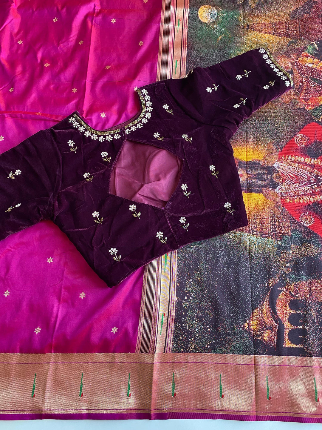 Love Looks Good Paithani Silk Saree