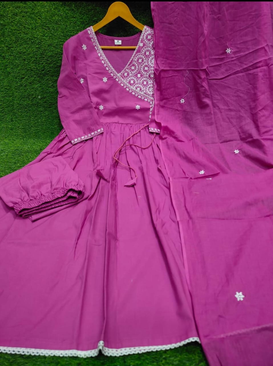 Master Of Colors Cotton Kurti Set