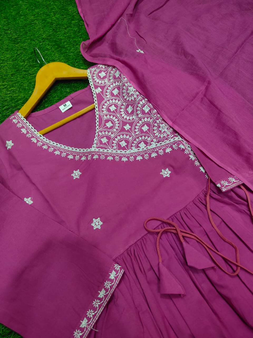 Master Of Colors Cotton Kurti Set