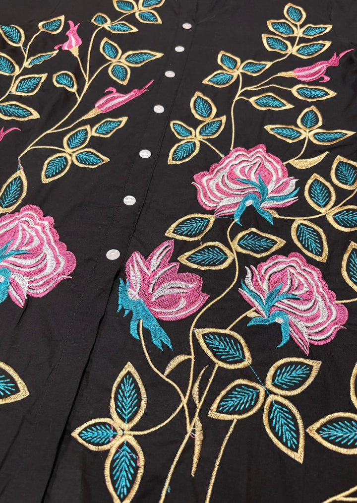 Golden Flows Cotton Coord Set