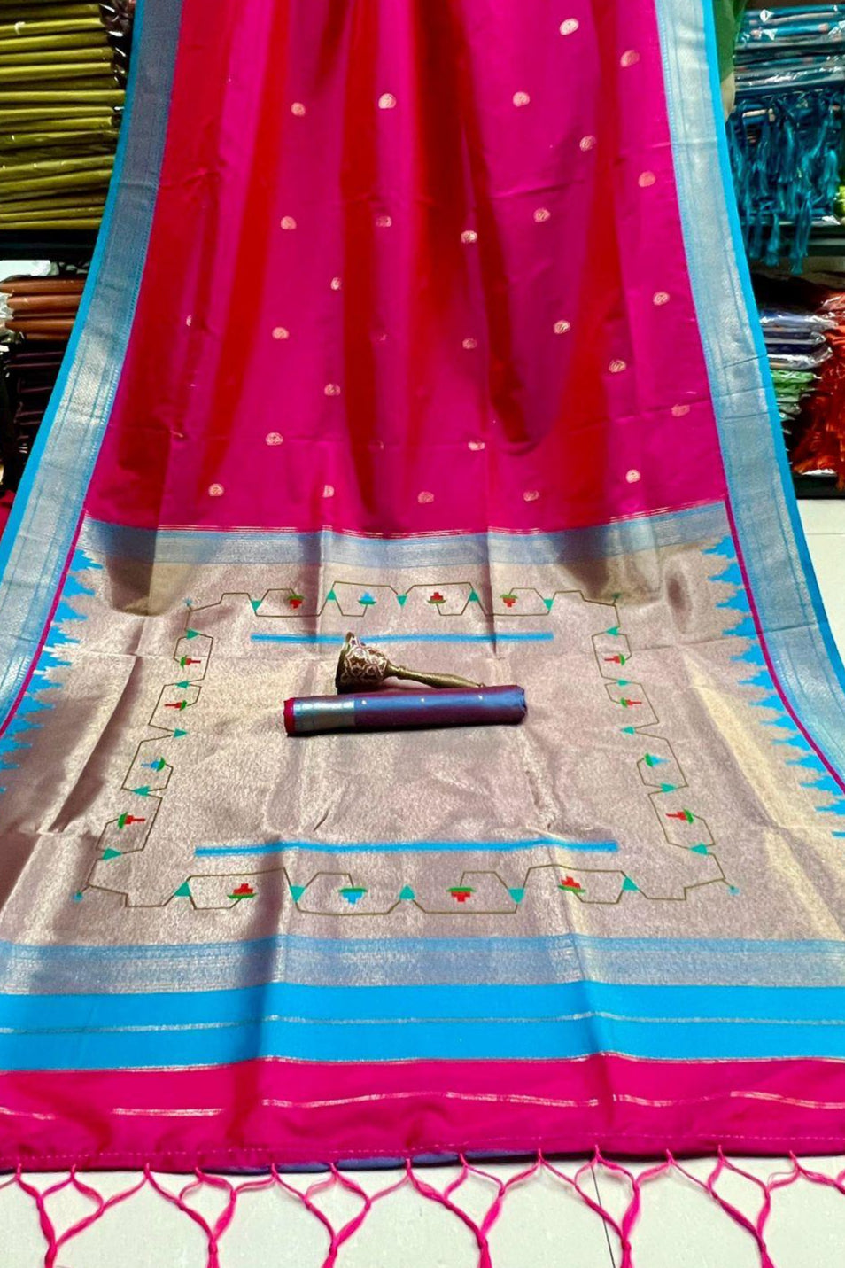 Loving The Vives Paithani Silk Saree