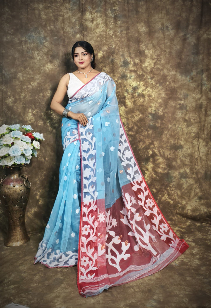 Countless Rituals Dhakai Jamdani Saree