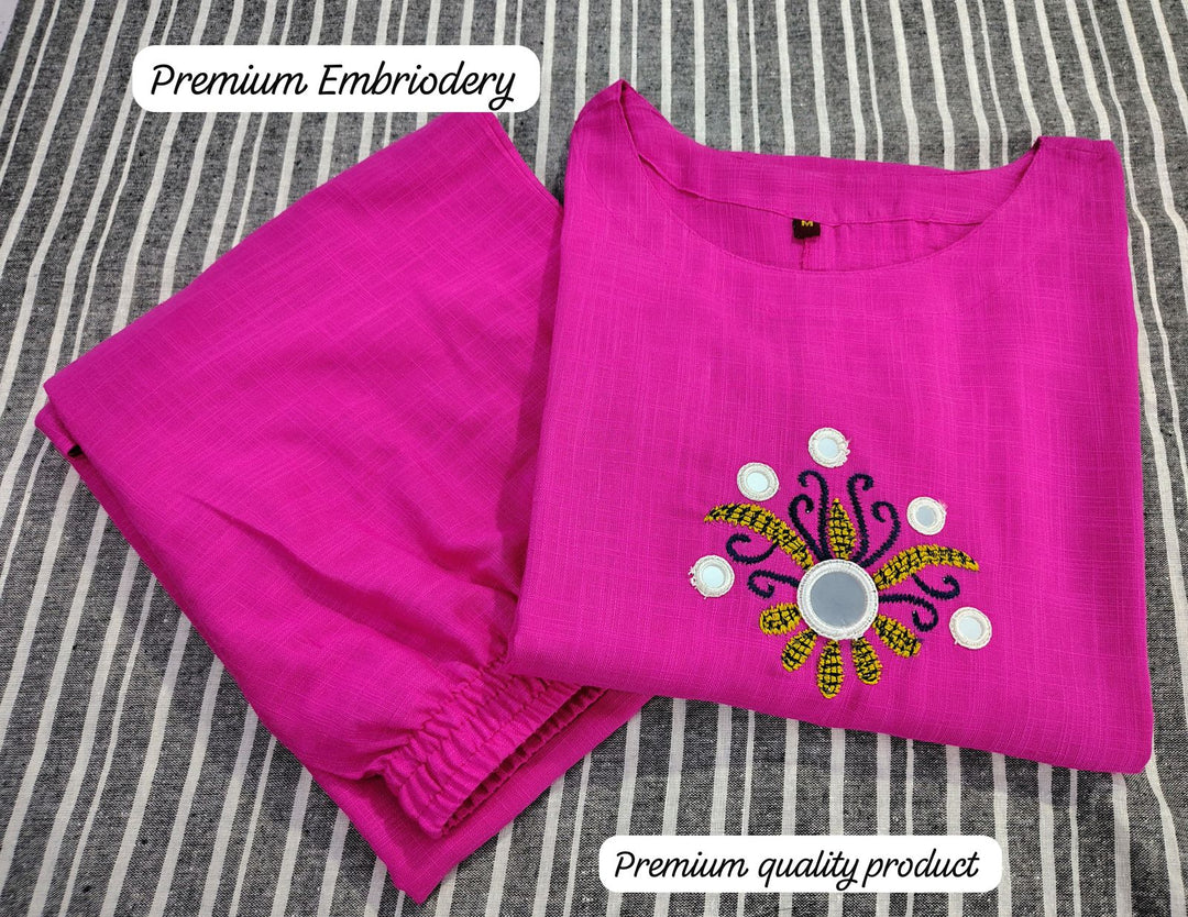 Art Of Passion Cotton Coord Set