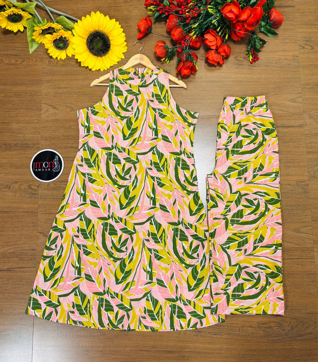 Monarch Of Midnight Cotton Coord Set