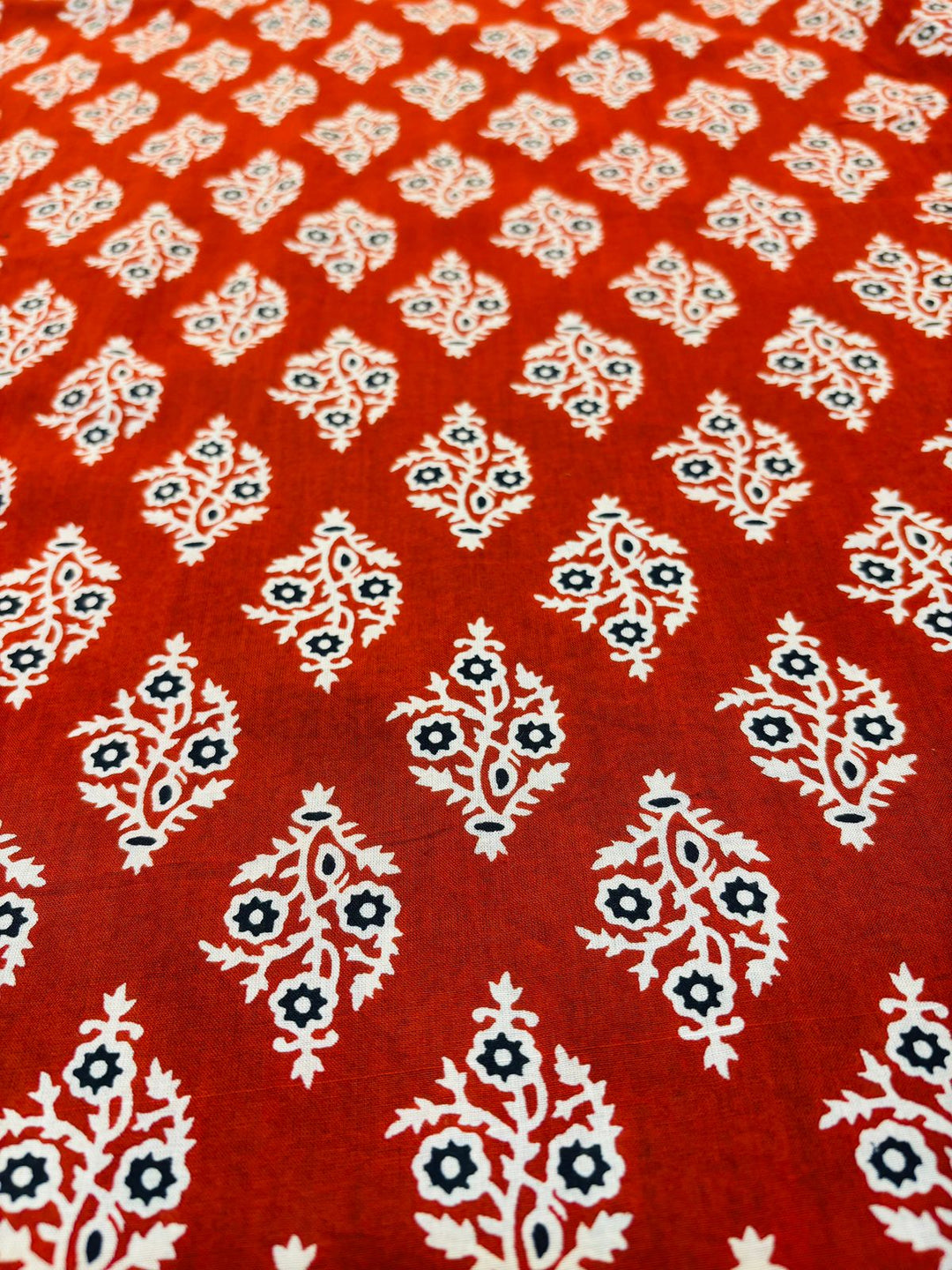 Versatile Ajrakh Cotton Kurti Set