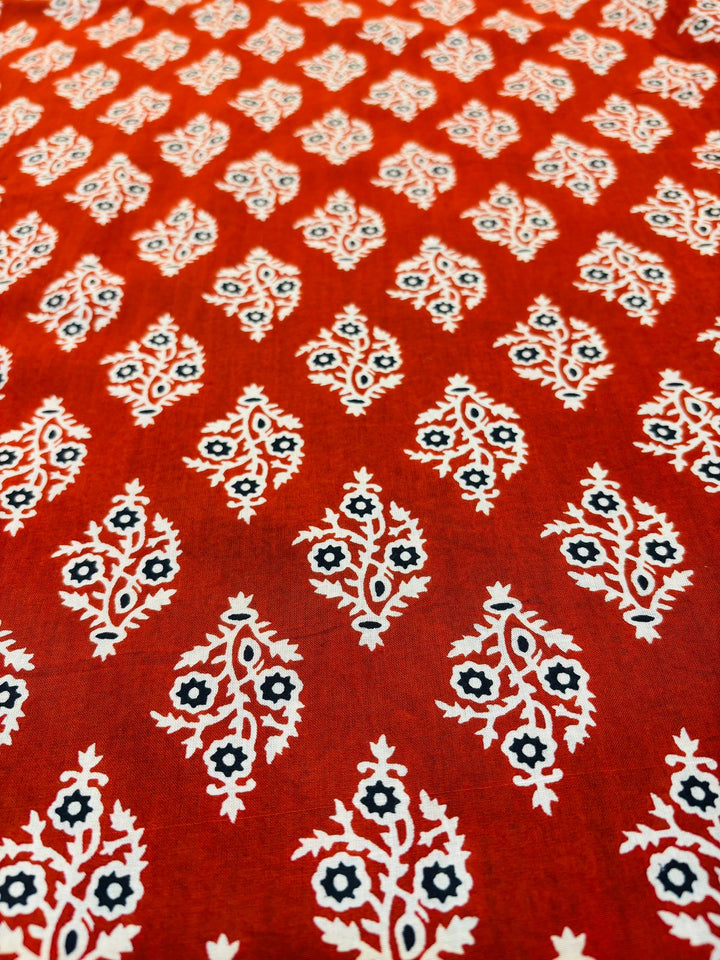 Versatile Ajrakh Cotton Kurti Set