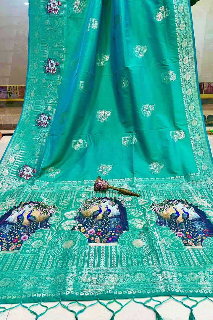 Silken Roots Fancy Silk Saree