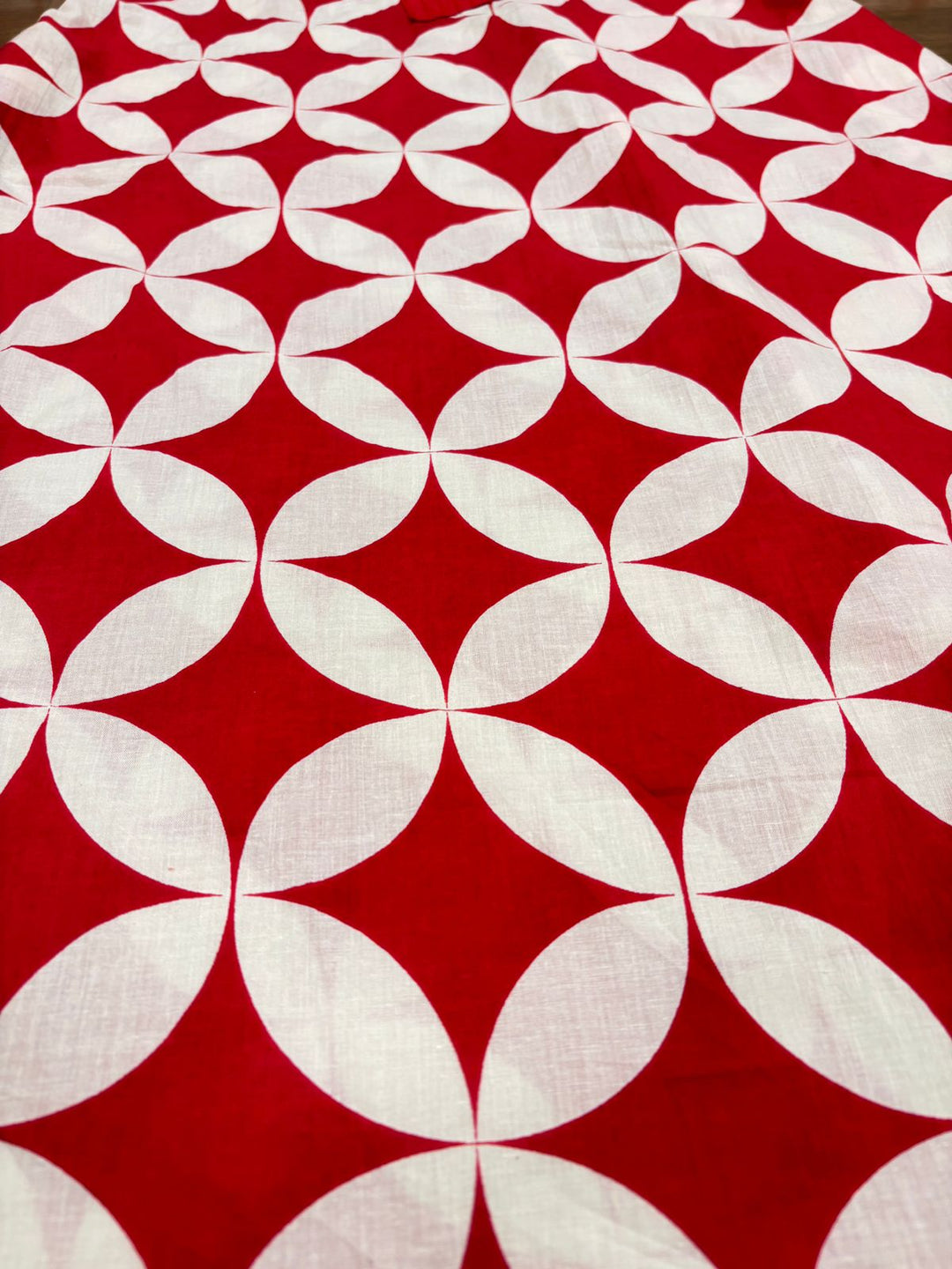 Women In Love- Cotton Coord Set(Red)