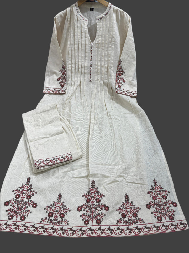 DrapeLine Cotton Kurti Set