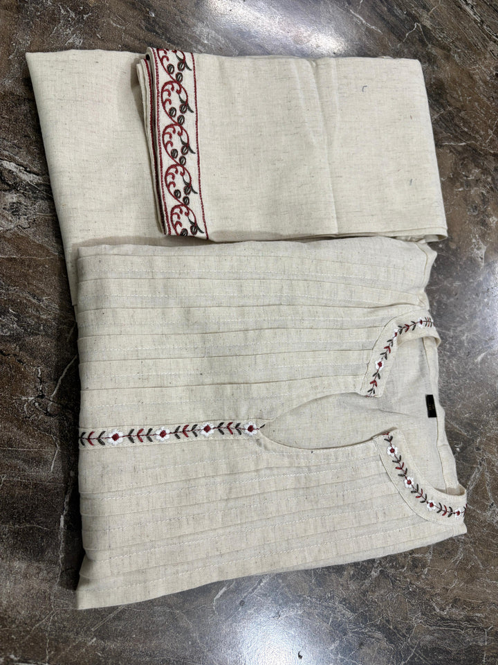 DrapeLine Cotton Kurti Set