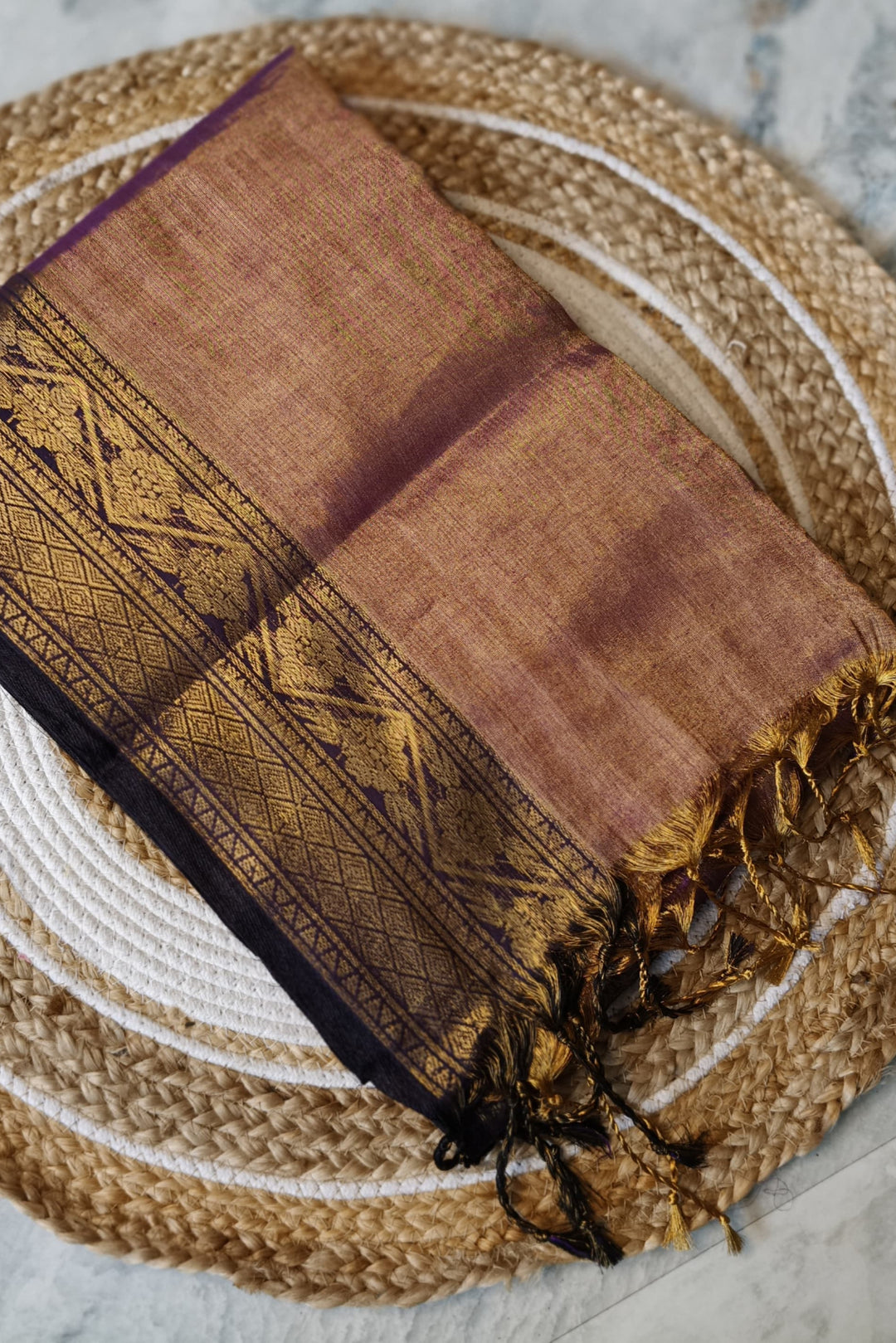 Chirosakha Tissue Banarasi Silk Saree